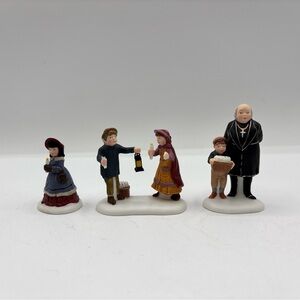 Department 56 1996 Vintage HVC A Peaceful Glow On Christmas Eve Set Of 3 58300